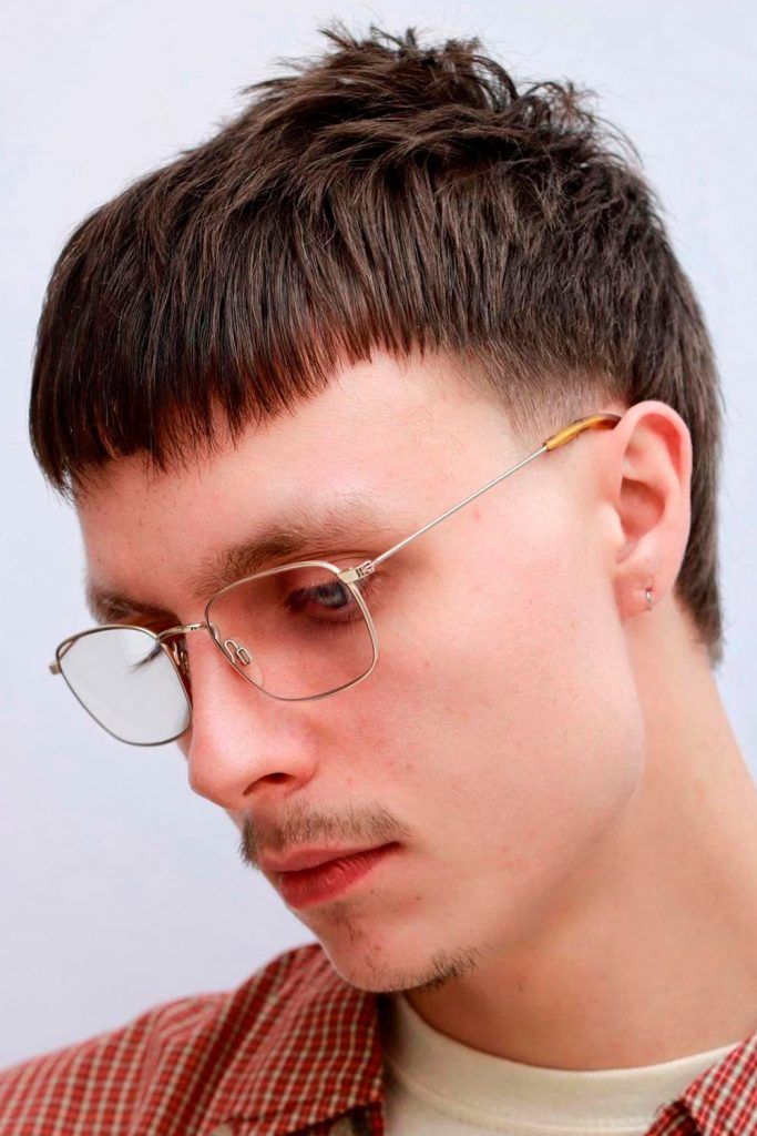 Short and Cropped Mullet 