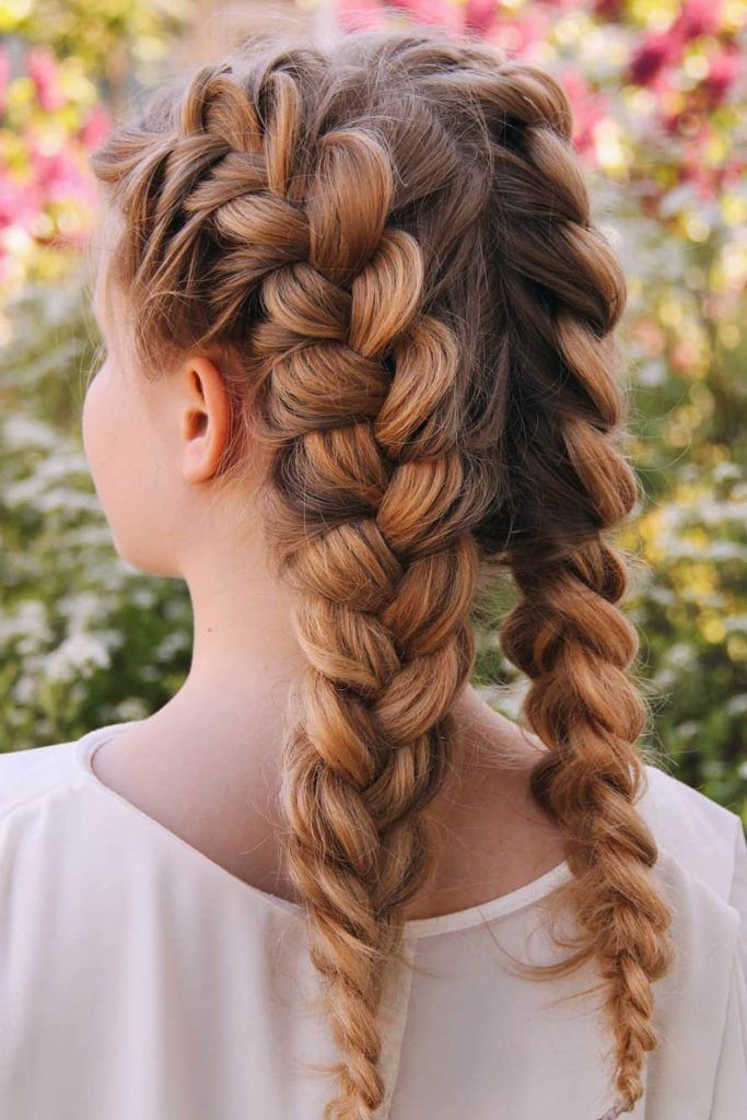 Two French Braids To DIY 