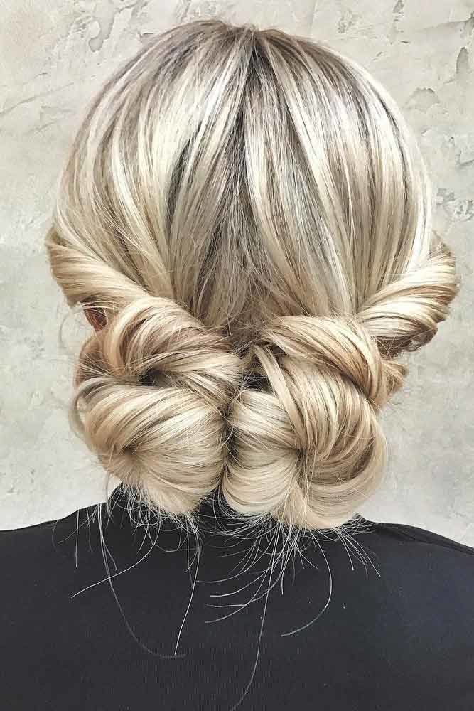 Low Bun Updos Which Are Perfect For Any Occasion Double #straighthair #straighthairstyles
