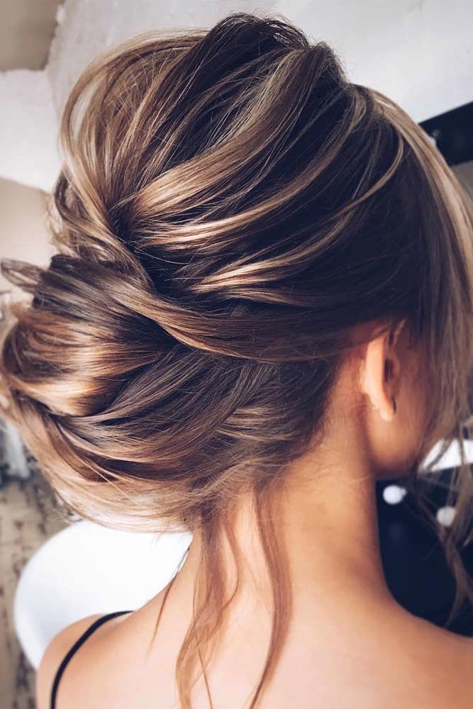 Low Bun Updos Which Are Perfect For Any Occasion Brunette #straighthair #straighthairstyles