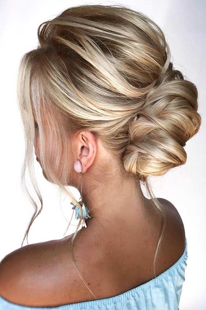 Messy Twisted Updo #longhair #updos