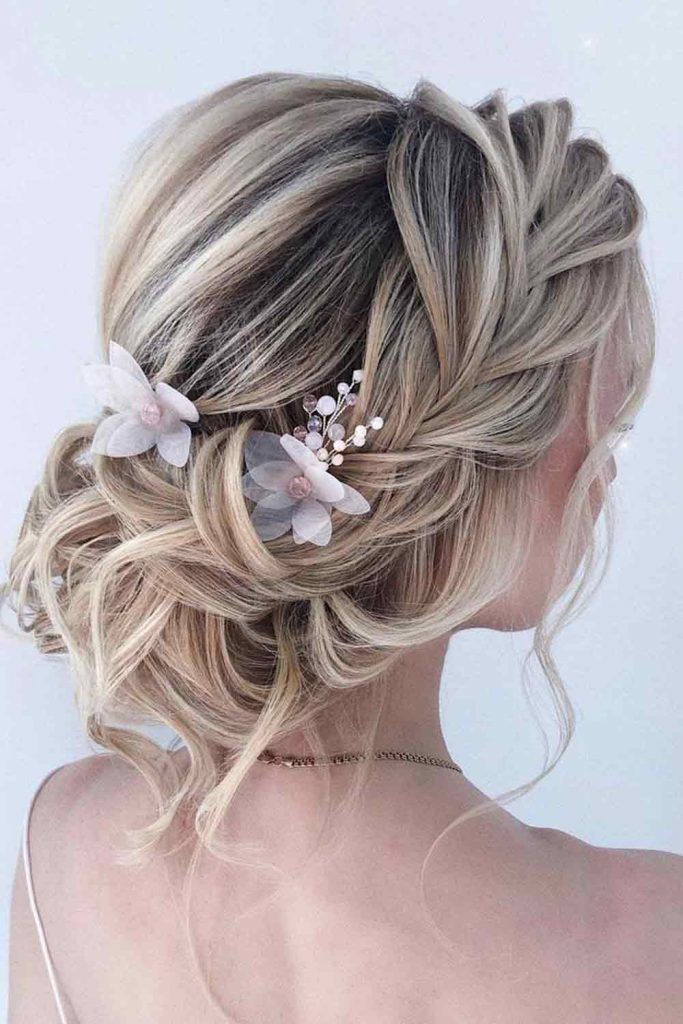 Classic Updos With Accessories