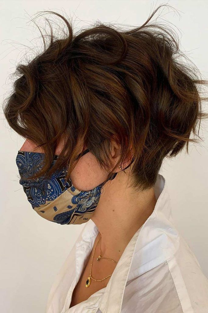 Inverted Layered Short Pixie 