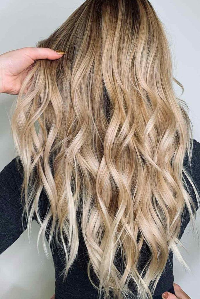 Blonde Long Waves