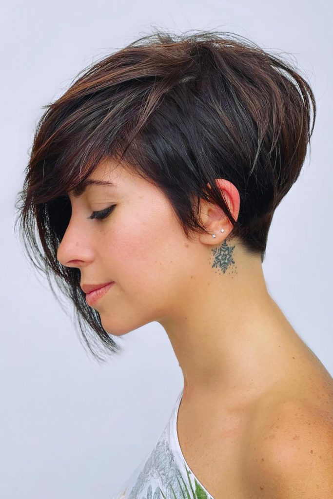 Extra Long Side Pixie Cut