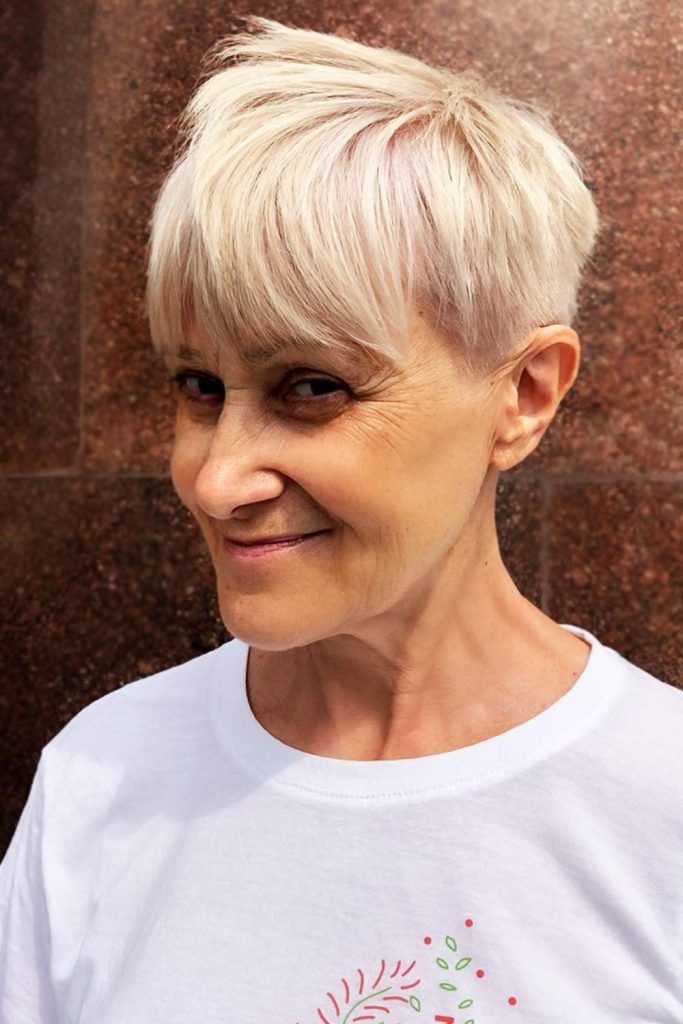 Spiky Pixie Short Hairstyles For Women Over 50 #hairstylesforwomenover50
