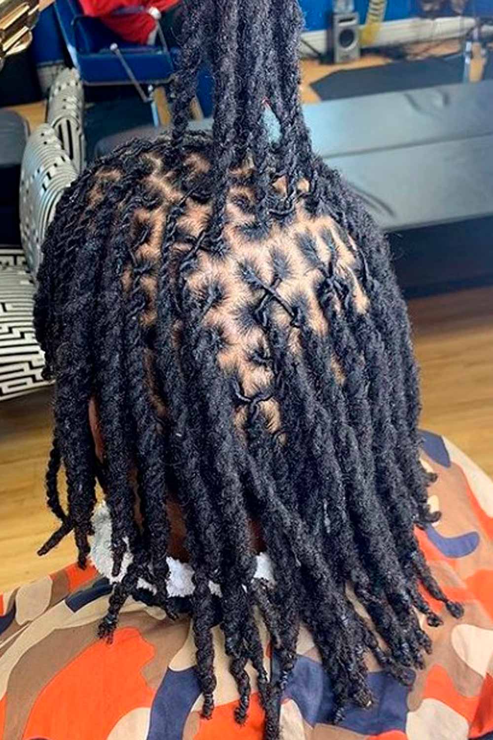 Thick Twisted Box Braids To Tame Coarse Afro Hair